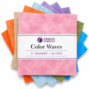 Color Waves by Choice - 5x5 Charm Pack (42 Squares)