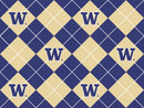 Washington Huskies - Fleece - Argyle