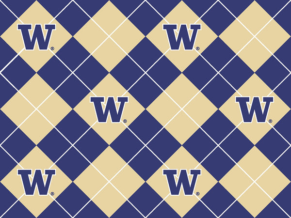 Washington Huskies - Fleece - Argyle