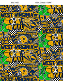 West Virginia Mountaineers - Pop Art