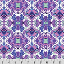 Wanderlust Damask Quilting Cuddle Blue Fabric per yard
