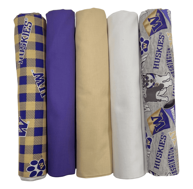 Washington Huskies - One Yard Bundle - 5 pack