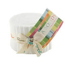 White Bella Solids Junior Jelly Roll