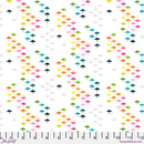 White In Flight What the Birds Said Cotton 44"/45" Fabric Per Yard