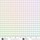 White Parallel Play Color Pop Playground Cotton 44/45" Fabric Per Yard
