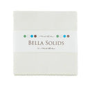 White Porcelain Bella Solids Charm Pack Precuts