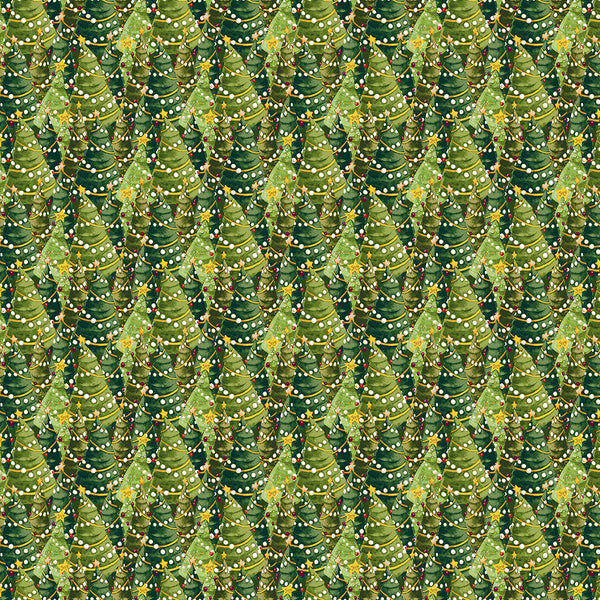 Gingerbread Christmas - Trees - Green