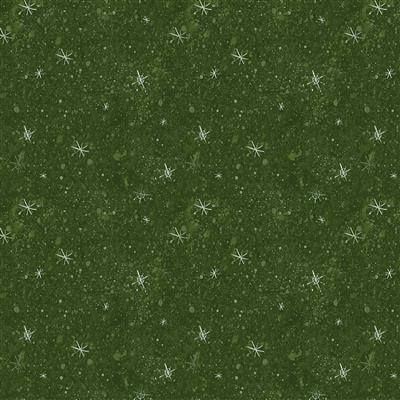 Gingerbread Christmas - Stars - Green