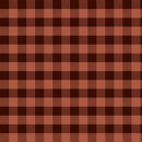 Snow Mountain - Plaid - Dark Rust