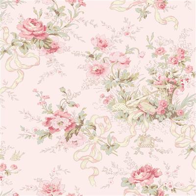 Charlotte - Cottage Floral - Light Pink