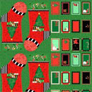 Happy Holly Days Panel (23"x42")