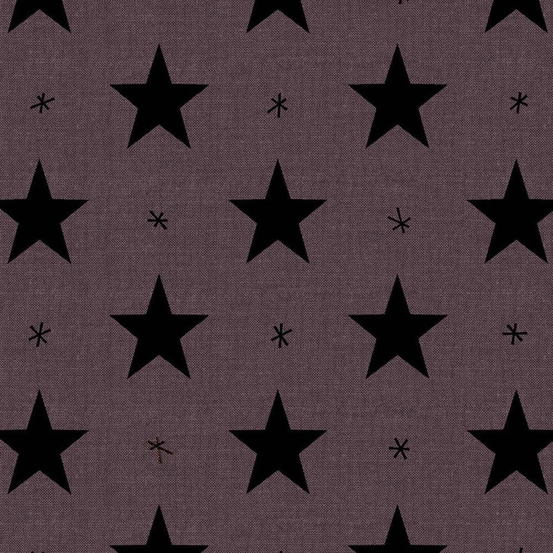 Folk Art Stars - Purple