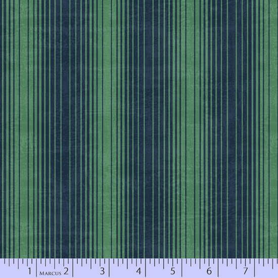 Dance at Dusk - Stripe - Green/Navy