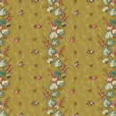 Anne's English Scrapbox - Floral Stripe - Moss