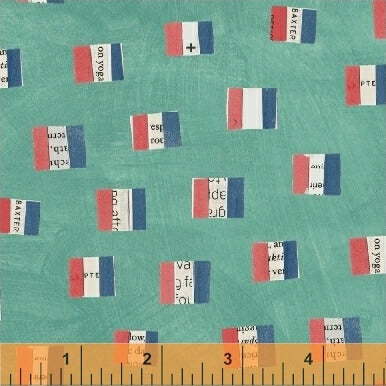 Wonder - French Flags - Aqua