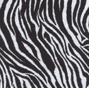 On Safari - Zebra Print - Black/White