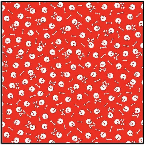 Skulls and Bones - Red