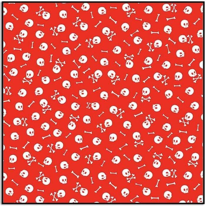 Skulls and Bones - Red