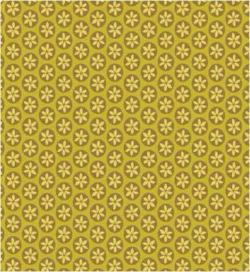 Wildflowers - Daisy Dot - Chartreuse