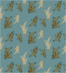 Safari Dreams - Ferns - Blue