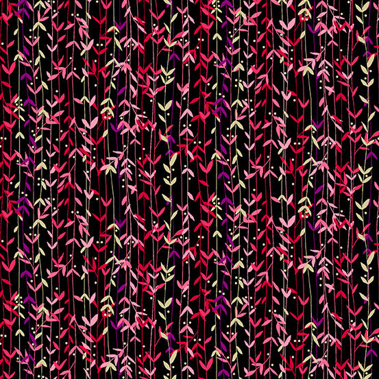 Hikari - Black Leaf Stripe