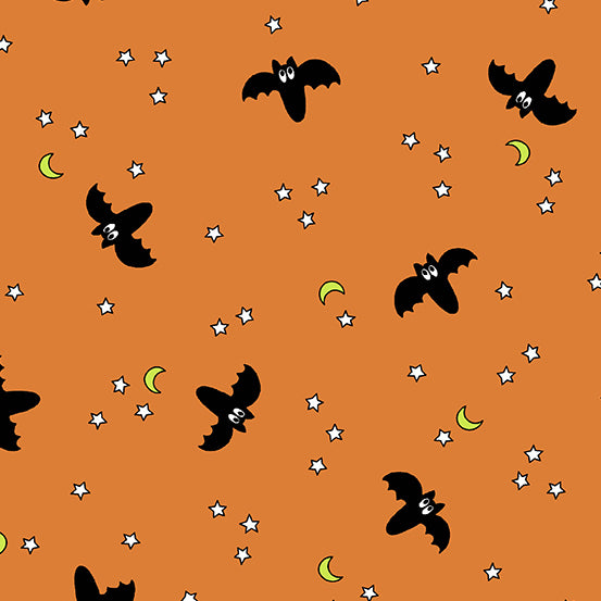 Hocus Pocus - Bats - Orange