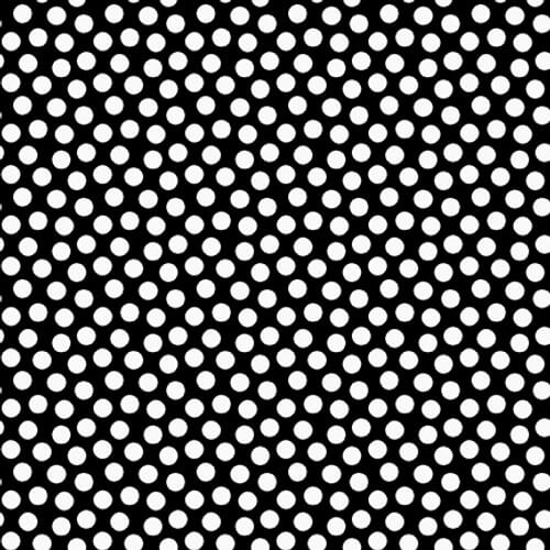 Snow Place Like Home - Dots - Black (Flannel)