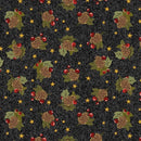 A Very Wooly Winter - Pine Berries - Black