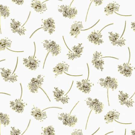 Fall Potpourri - Tossed Sprig Metallic