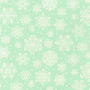 Snow Snuggles Flannel - Mint