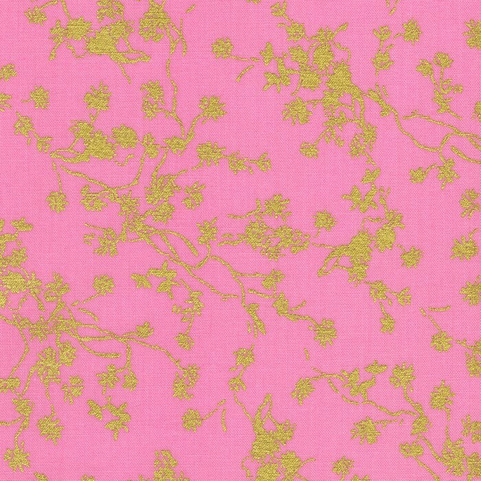 Rosette - Metallic Branches - Pink