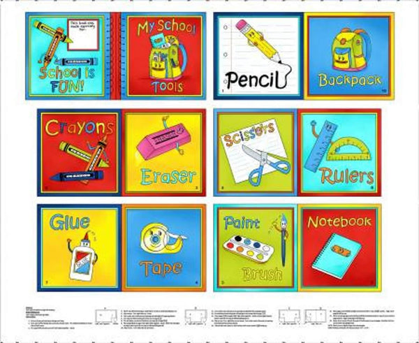It's Elementary - Book Panel (36" x 43")