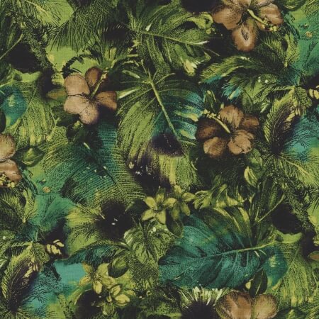 Casablanca - Floral - Olive