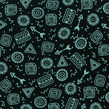 Pow Wow Wow! - Symbol Toss - Cyan