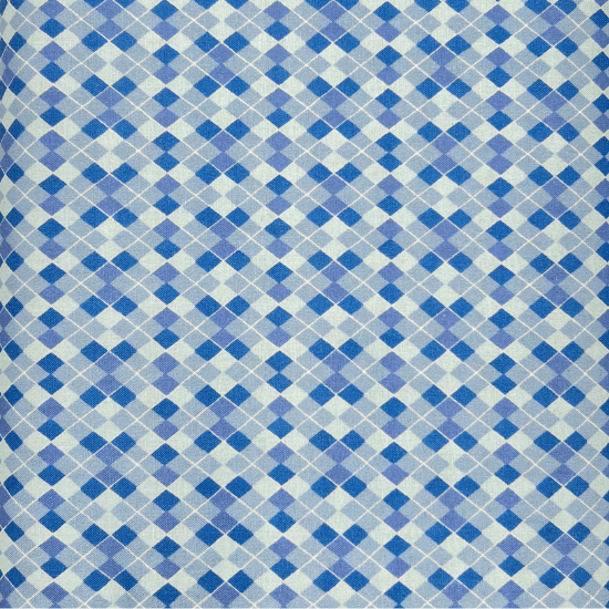 Noel - Argyle - Light Blue
