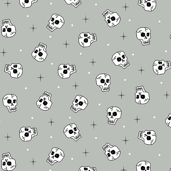 Creature Feature - Skulls - Gray