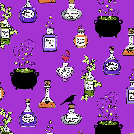 Hocus Pocus - Potions - Purple