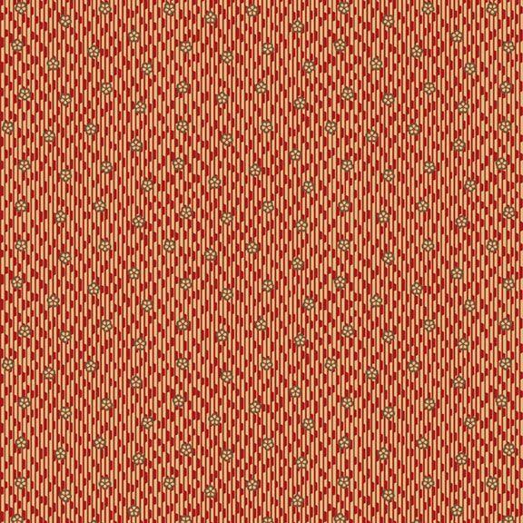 Golden Era - Picket Flowers - Red