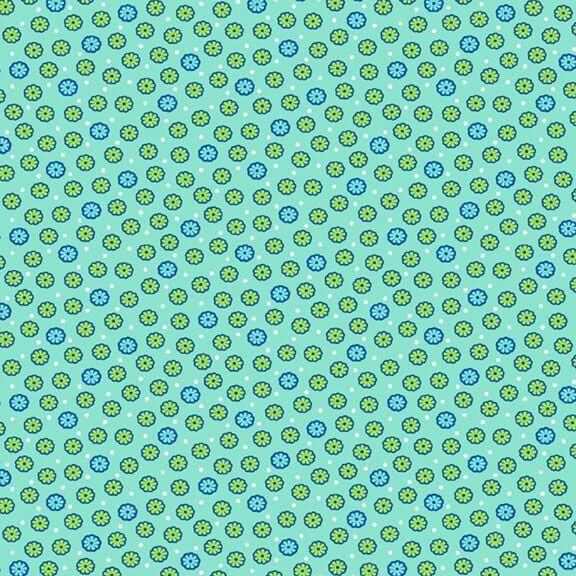 Sunny Days - Daisy - Aqua