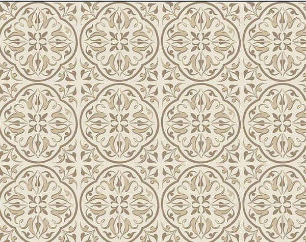 Paper Petals - Scrollwork - Cream