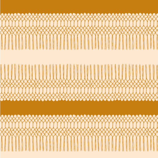 Oracle - Fringes - Gold (Eye Candy Quilts)