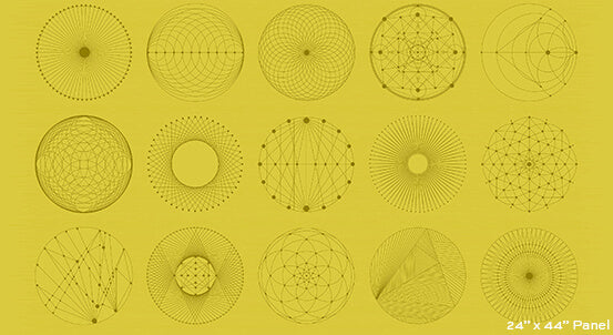 Redux - Golden Yellow Panel (24" x 44")