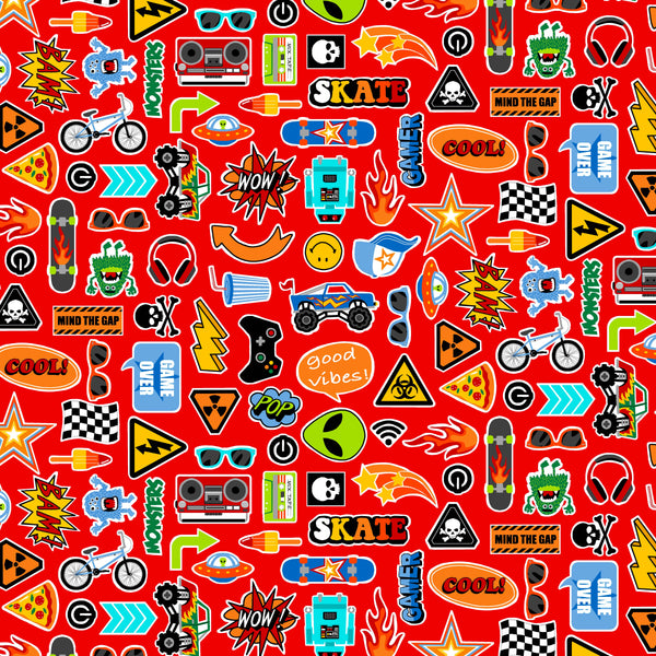 Monster Mash - Icons - Red