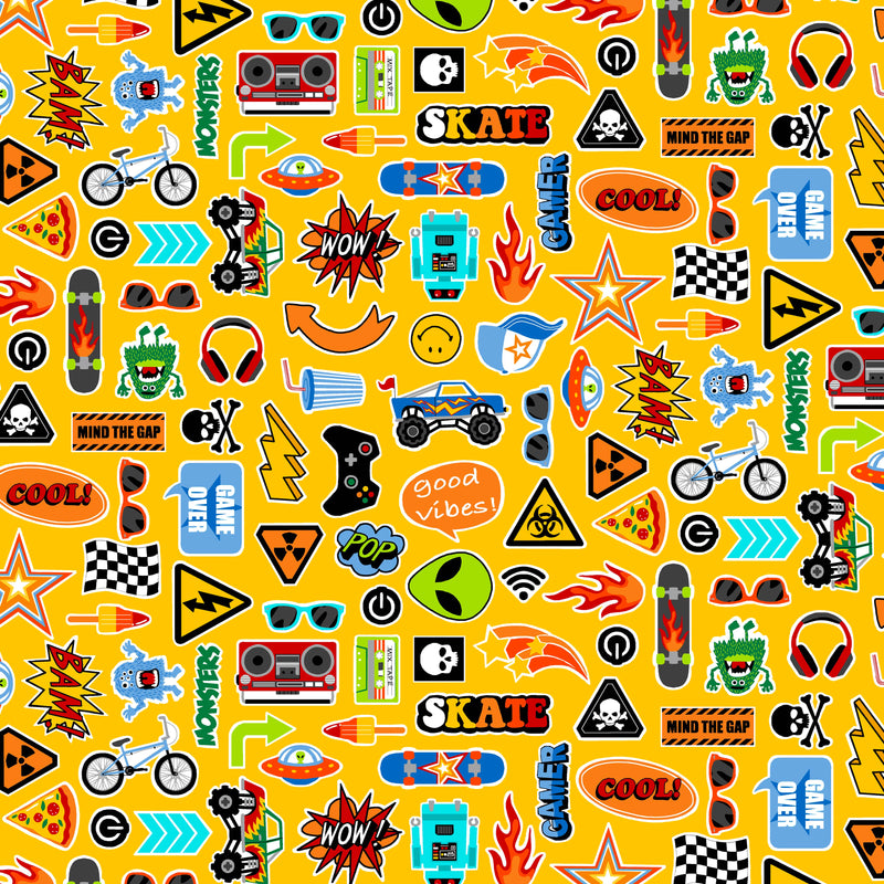 Monster Mash - Icons - Yellow