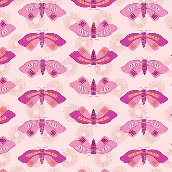Wandering - Butterflies - Pink