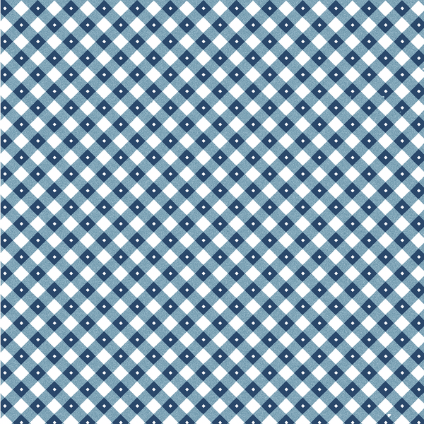 Gingham Picnic - Liberty Blue