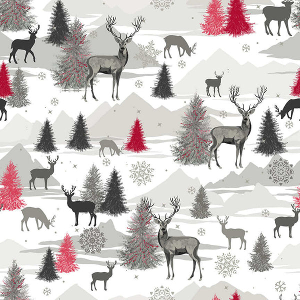 Holiday Style - Scenic Deer