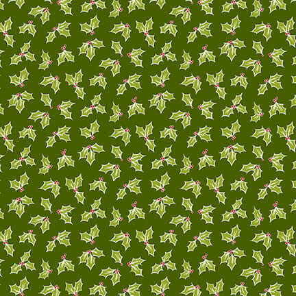 My Childhood Christmas - Holly - Green