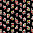 My Childhood Christmas - Santa and Chimney (Black)