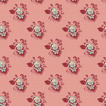 Bucklebury Chintz - Scattered Flowers - Light Pink